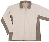Ladies microfiber jacket in Stone, Size M