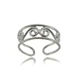 Spiral Adjustable Toe Ring in Sterling Silver - Fit Almost Any Size Toe Spiral Adjustable Toe Ring in Sterling Silver - Fit Almost Any Size Toe