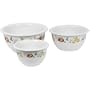 CorningWare Corelle Coordinates 3-Piece Bowl Set, Chutney