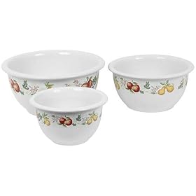 CorningWare Corelle Coordinates 3-Piece Bowl Set, Chutney by CorningWare