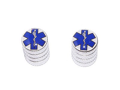 Sales Star of Life - EMT RN Motorcycle Bike Bicycle - Tire Rim Schrader Valve Stem Caps - Aluminum Sales Star of Life - EMT RN Motorcycle Bike Bicycle - Tire Rim Schrader Valve Stem Caps - Aluminum