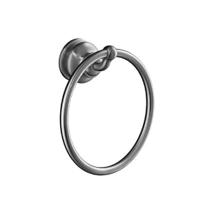 KOHLER K-12165-G Fairfax Towel Ring, Brushed Chrome by 