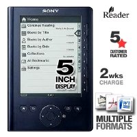 Sony Digital Reader Pocket Edition (PRS300BC) with 5 Screen - Dark Blue