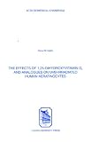 Effects of 1,25-dihydroxyvitamin D3 & Analogues on Uvb-irradiated Human Keratinocytes (Acta Biomedica Lovaniensia)