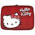 Hello Kitty KT4315RW 15.4" Laptop Sleeve, Red with White
