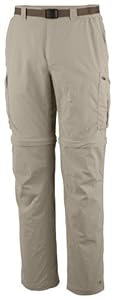 Columbia Men's Silver Ridge Convertible Pant (Extended), Fossil, 46X34