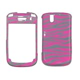 Hot Pink and Grey Zebra Stripes Design Snap-On Cover Hard Case Cell Phone P ....