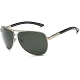 Identity P2220-3 Polarized Aviator Sunglasses