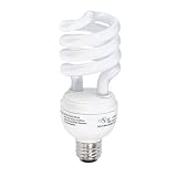 Globe 48526 23-Watt Mini Compact Fluorescent Spiral Bulb (100-Watt Incandescent Equivalent), Soft White, 4 Pack ~ Globe Electric