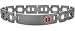 Men's Adjustable Titanium Medical ID Bracelet