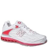 New Balance Womens WR8509 Running Shoe,White/Pink,8.5 B