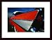 Art Poster Wood Framed Print - Car Tailfin - Artist: - Poster Size: 16 X 20