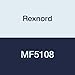 Rexnord MF5108 Double Set Collar Flange Block, 4-Bolt Flange, Double Setscrew Locking Collar, Non-Expansion, Heavy Contact Seals, Cast Iron, 1-1/2" Shaft-Size, 3-57/64" Bolt Spacing, 5-1/2" Bolt Circle
