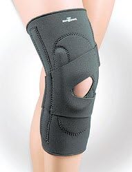 SAFE-T-SPORT LATERAL KNEE STABILIZER, XXXL LEFT, BLACK - RETAIL