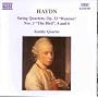 Haydn: String Quartets, Op. 33 "Russian", No. 3 "The Bird", 4 and 6