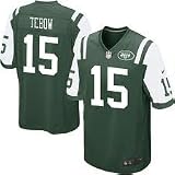 NEW 2012 NIKE NFL Football Tim Tebow New York Jets #15 Green Home OnField Football Jersey - Mens Size Medium (48) - Free Shipping!!