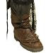 Suede Brown Pirate Boot Tops