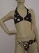 Sports : SOLAR Bikini Neckholder schwarz mit Bl&uuml;ten Gr. 38 A NEU