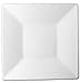 Gently Sloping Small Square Plate - Fusible Glass Slumping Mold