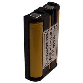 Hitech -Replacement HHR-P107 Battery for Panasonic Cordless Phone KX-TG6021M KX-TG6022B... by Hitech