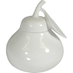 Ceramic Pear Storage Jar 6 inches