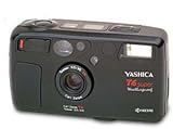 Kyocera Yashica T4 Super Weatherproof Camera with Carl Zeiss Tessar T* 35mm F3.5 Lens and Waistlever Super Scope Viewfinder (Black or Champagne Color)