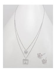 Butterfly CZ Earrings In 92.5 Sterling Silver