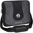 Slappa SL-SV-104 17-Inch Ballistix Aura Laptop Sleeve (Black/Black)