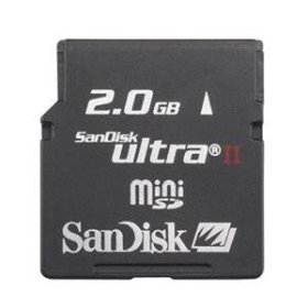 1GB SanDisk MiniSD Mini Secure Digital Card