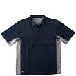 Men's Zip Placket Polo Shirt