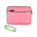 New Pink Amazon Kindle DX Carrying Sleeve With Extra Pocket + Live*Laugh*Love Wrist Band!!! (Kindle DX Not Included)