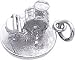 Jewelry : Set of Drums Charm by Rembrandt Charms