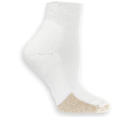 Thorlo Socks Tennis Mini Crew - White (3 Pairs)