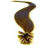 200 Strands Straight Pre Bonded U Nail Tip Fusion Remy Human Hair Extensions 22