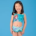 Disney Ruffled Ariel Swimsuit for Girls -- 2-Pc.