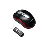 Toshiba USB Wireless RF Optical Mouse - Black (PA3572U-1ETB)