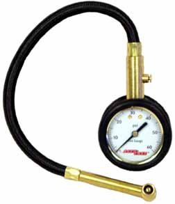 Accu-Gage 60 PSI w/swivel chuck & FREE Rubber Boot & (2) FREE Handheld Ice Scrapers