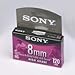 8mm 120-Minute Analog Video Cassette Tape (2-Pack)