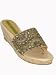 CYDNEY MANDEL Key West Wedge Sandal $398 in Earth