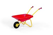 Metal Wheelbarrow Red & Yellow