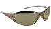 Nike Revive Sunglasses - Frosted Gold Frame w/ Amber Lens with Silver Flash and Brown...