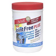 Schiff Joint Free Plus Powder with Glucosamine Chondroitin MSM and Collagen - 13.48 Ounces