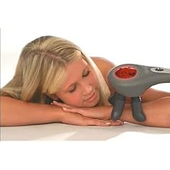 SGL 4-Finger-Shiatsu-Massager mit Rotlicht