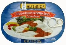 Herring Fillets in Paprika Sauce (Alstertor) 200g by parthenonfoods.com