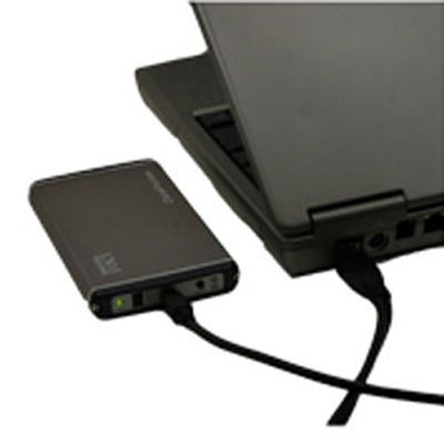 Digital Foci DataPocket 80 GB External Hard Drive (Brushed Silver)