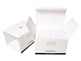 CHANEL(シャネル)LE COTON ロゴ入りオーガニックコットン 100枚入 オリジナルショップバッグ&リボン ※この商品はラッピングできませんのでご了承ください。 [並行輸入品]