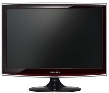 Samsung SyncMaster T200 Wide 50,8 cm (20 Zoll) Widescreen TFT Monitor Rose Black (Kontrastverhältnis 20.000:1, 2 ms Reaktionszeit)
