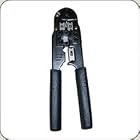 JE Eight-Conductor 8P8C RJ-45 Modular Crimper by 