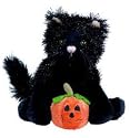 Black Cat Halloween Soft Spot Ganz Plush
