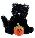 Black Cat Halloween Soft Spot Ganz Plush